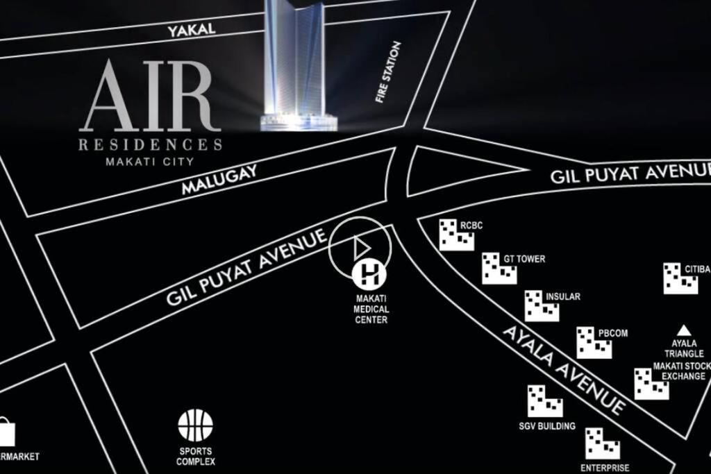Great View 1 Bedroom Condo In Makati Near Trident Tower Manila Eksteriør bilde